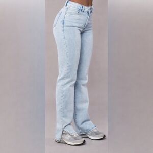 Fit Jeans Straight Leg Jeans Contour Stretch